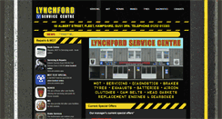 Desktop Screenshot of lynchfordservicecentre.com